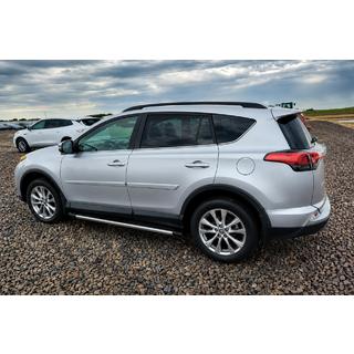 Svarta OEM takrails (aluminium) Toyota Rav 4 2019–2025 foto 1
