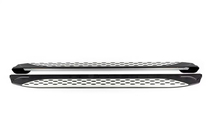 Renault Logan MCV 2005–2013 Sidosteg Shining V1 (2 st, aluminium) foto 2
