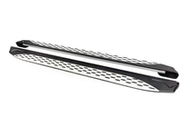 Renault Logan MCV 2005–2013 Sidosteg Shining V1 (2 st, aluminium) foto 3