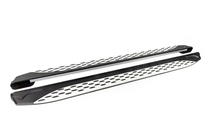 Renault Logan MCV 2005–2013 Sidosteg Shining V1 (2 st, aluminium) foto 4