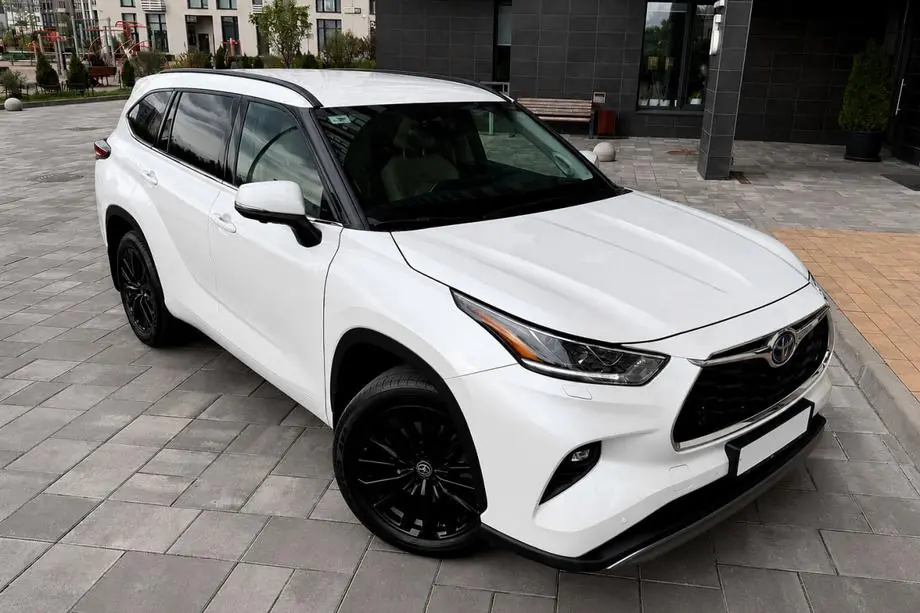 Toyota Highlander 2019– Svarta OEM takrails (ABS-plast) Image