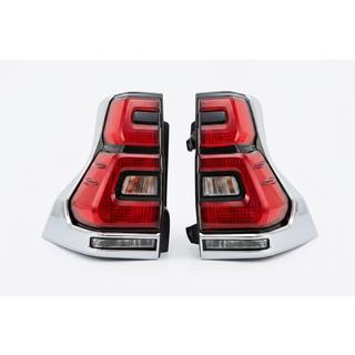 LED-baklyktor Chrome V2 (2017-2023, 2 st) Toyota Land Cruiser Prado 150 2009–2023 foto 2