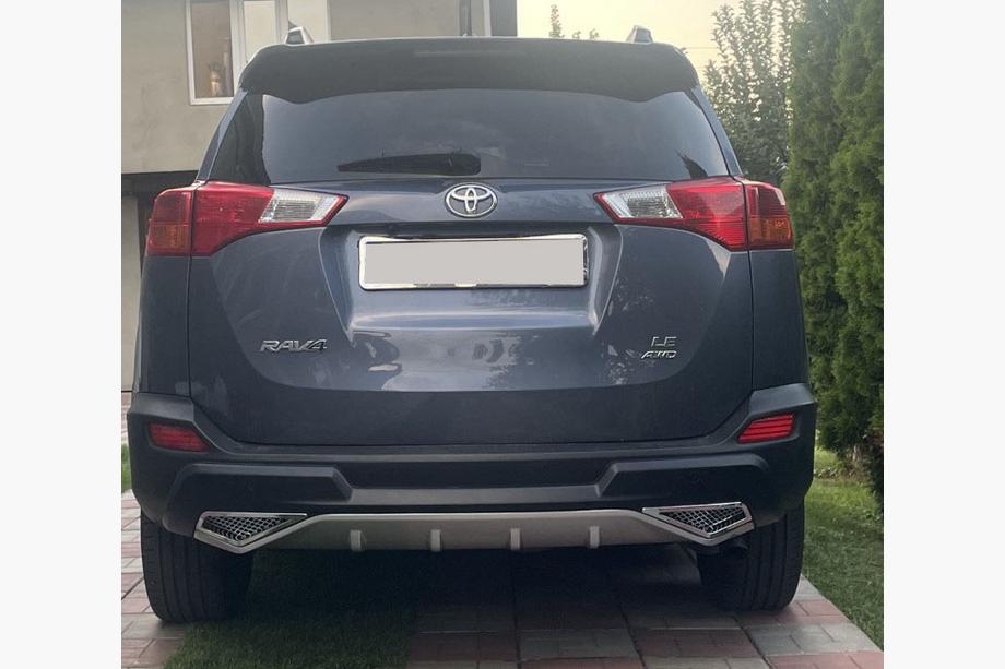 Toyota Rav 4 2013–2018 Bakre stötfångarskydd PZ415-X0462-00 (2013-2016) Image