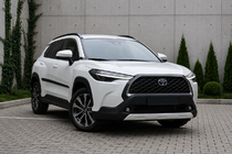 Toyota Corolla Cross 2020– Integrerade takrails, svarta OEM (ABS-plast, montering med lim) foto 1