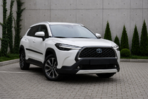 Toyota Corolla Cross 2020– Integrerade takrails grå OEM (ABS-plast, montering med lim) foto 1