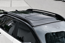 Toyota Corolla Cross 2020– Svarta OEM takrails (aluminium) foto 2