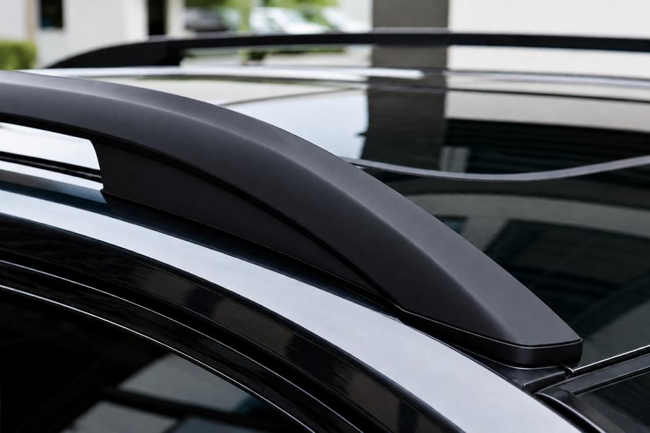 Toyota Corolla Cross 2020– Svarta OEM takrails (aluminium) Image