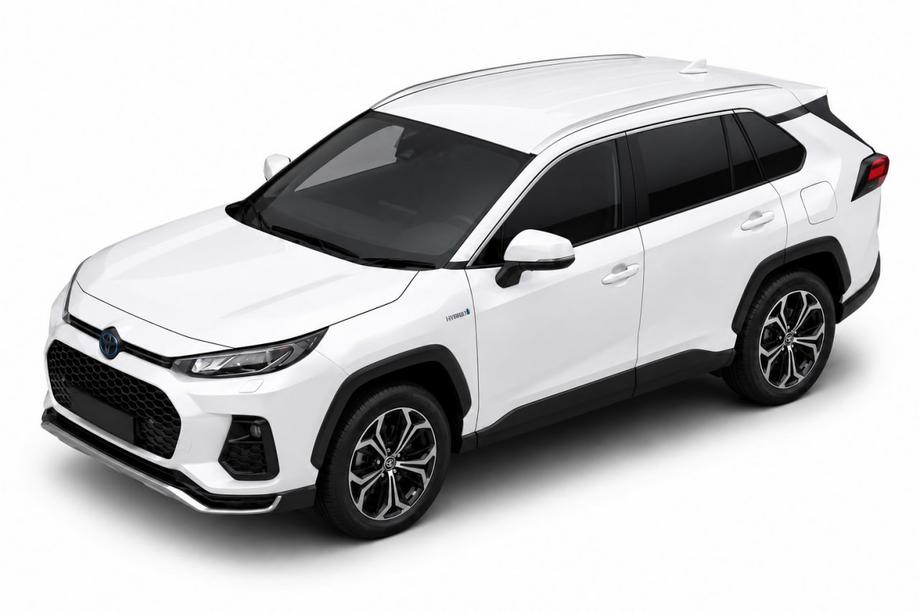 Toyota Raize 2019– Integrerade takräcken grå OEM (aluminium, montering med lim) Image
