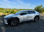 Toyota bZ4X 2022– Integrerade takrails grå OEM (aluminium) foto 1