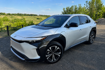 Toyota bZ4X 2022– Integrerade takrails grå OEM (aluminium) foto 3