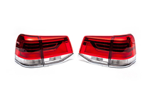 Toyota Land Cruiser 200 2007–2021 Restyling-/faceliftkit från LC200 2008-2015 till 2021 Executive FULL foto 4