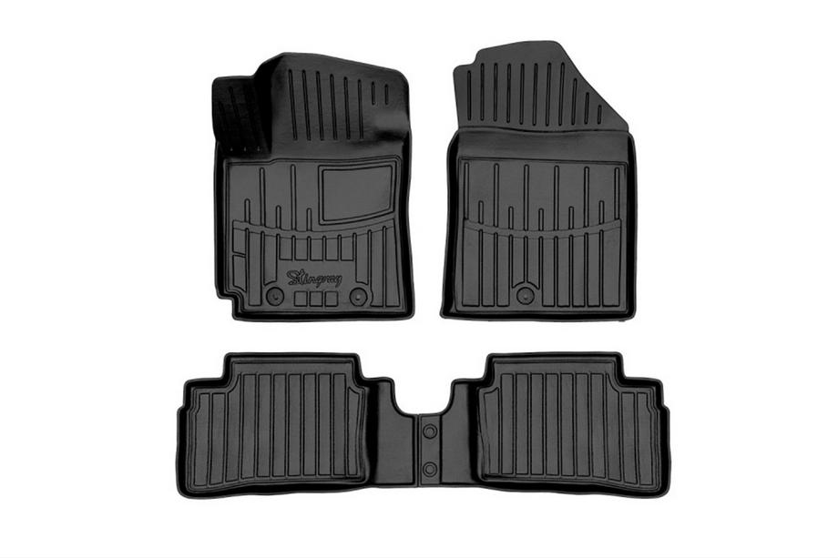 Hyundai I-10 2014–2017 Stingray 3D gummimattor för kupé (4 st) Image