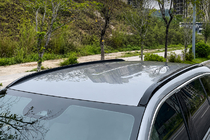Toyota bZ3X 2025– Integrerade takrails svarta OEM (aluminium) foto 1