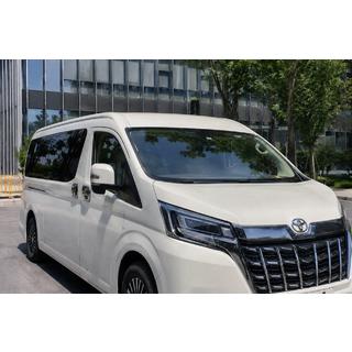 Integrerade takrails grå OEM (2019-, short, aluminium) Toyota HiAce foto 2