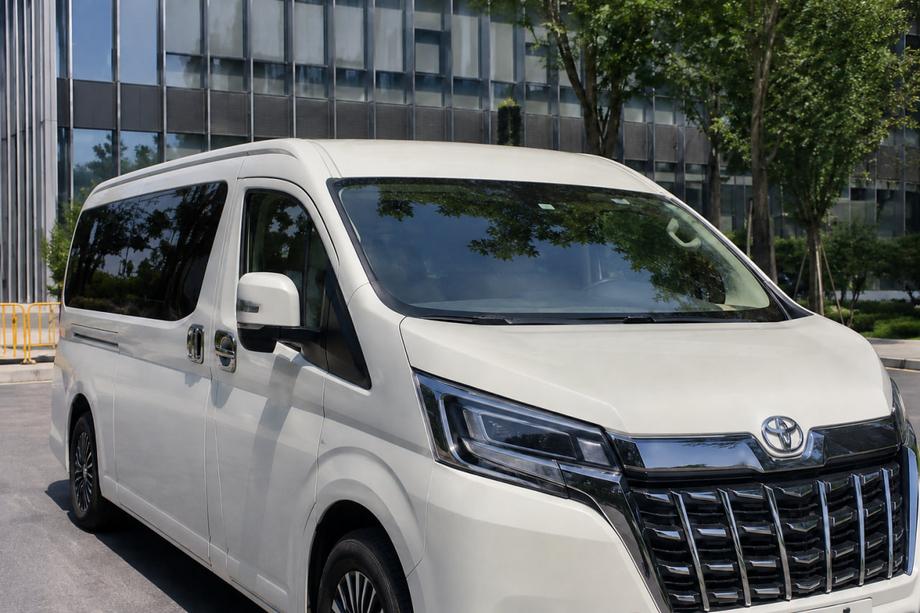 Toyota HiAce Integrerade takrails grå OEM (2019-, long, aluminium, montering med lim) Foto 2