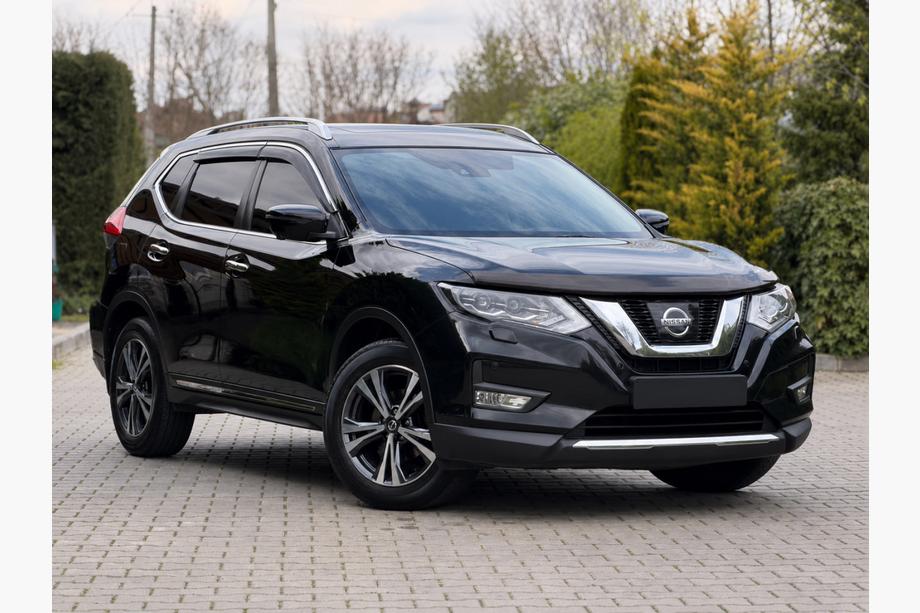 Nissan X-trail T32/Rogue 2014–2021 Grå OEM takrails (aluminium, limmontering) Image