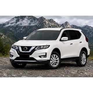 Integrerade takrails svarta OEM (för X-trail, aluminium, limmontering) foto 1