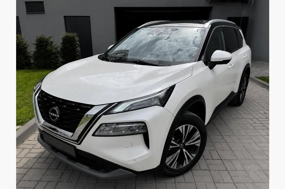 Nissan X-trail T33/Rogue 2022– Integrerade takrails grå OEM (aluminium) Image
