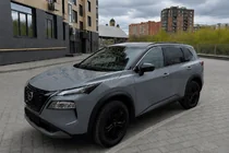 Nissan X-trail T33/Rogue 2022– Integrerade takrails svarta OEM (ABS-plast) foto 1