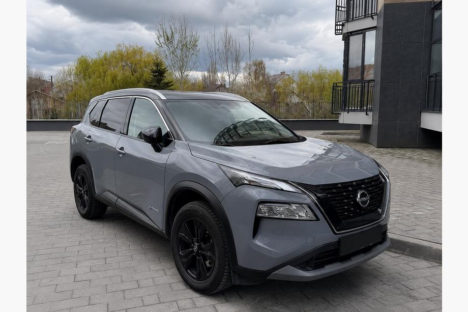 Nissan X-trail T33/Rogue 2022– Integrerade takrails grå OEM (ABS-plast) Image