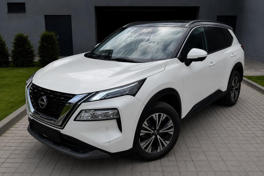 Nissan X-trail T33/Rogue 2022– Integrerade takräcken, svarta OEM (ABS-plast, montering med lim) Image