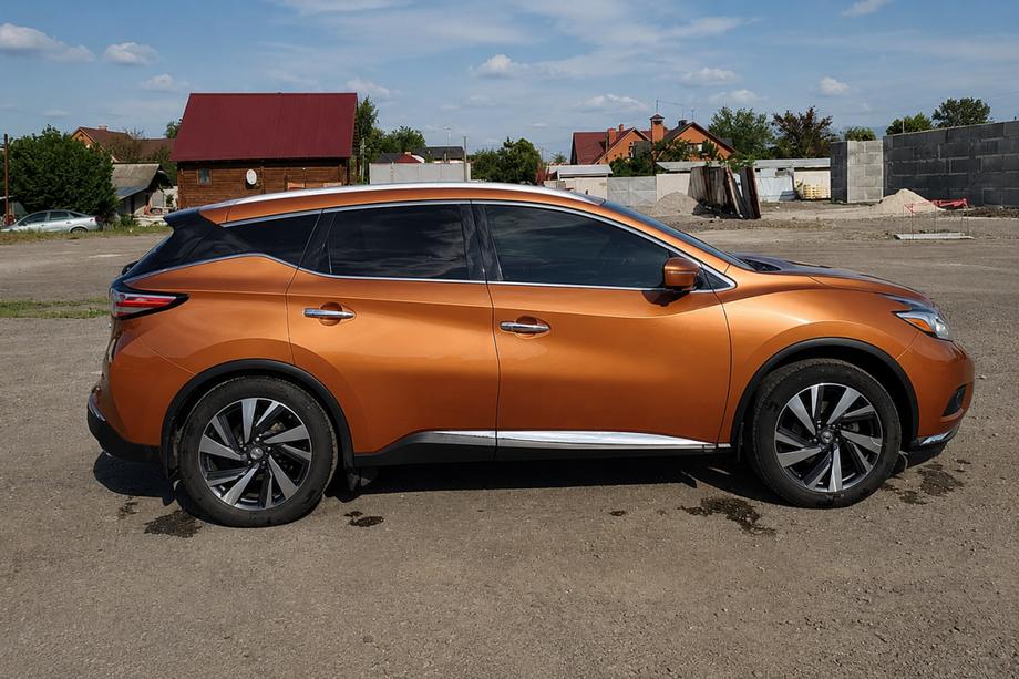 Nissan Murano 2014– OEM takrails grå (ABS-plast, montering med lim) Foto 1