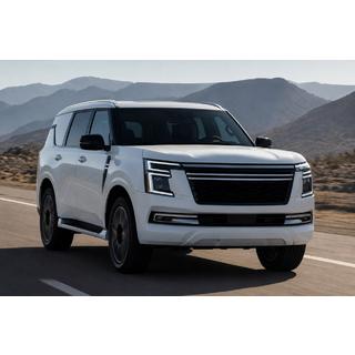 Integrerade takrails grå OEM (aluminium) Nissan Patrol Y63 2025– foto 2