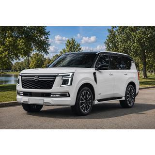 Integrerade takrails grå OEM (ABS-plast) Nissan Patrol Y63 2025–