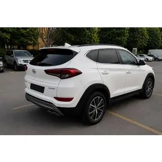 Integrerade takräcken, svarta OEM (ABS-plast, montering med lim) Hyundai Tucson TL 2016–2021 foto 1
