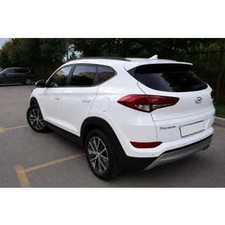 Integrerade takräcken, svarta OEM (ABS-plast, montering med lim) Hyundai Tucson TL 2016–2021 foto 3