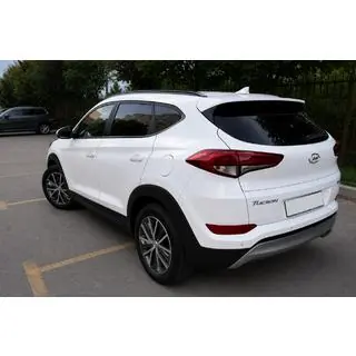 Integrerade takräcken, svarta OEM (ABS-plast, montering med lim) Hyundai Tucson TL 2016–2021 foto 3
