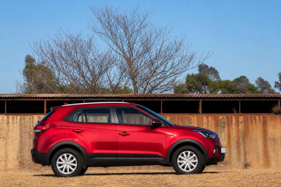 Hyundai Creta 2014–2020 Integrerade takrails grå OEM (ABS-plast, montering med lim) Image