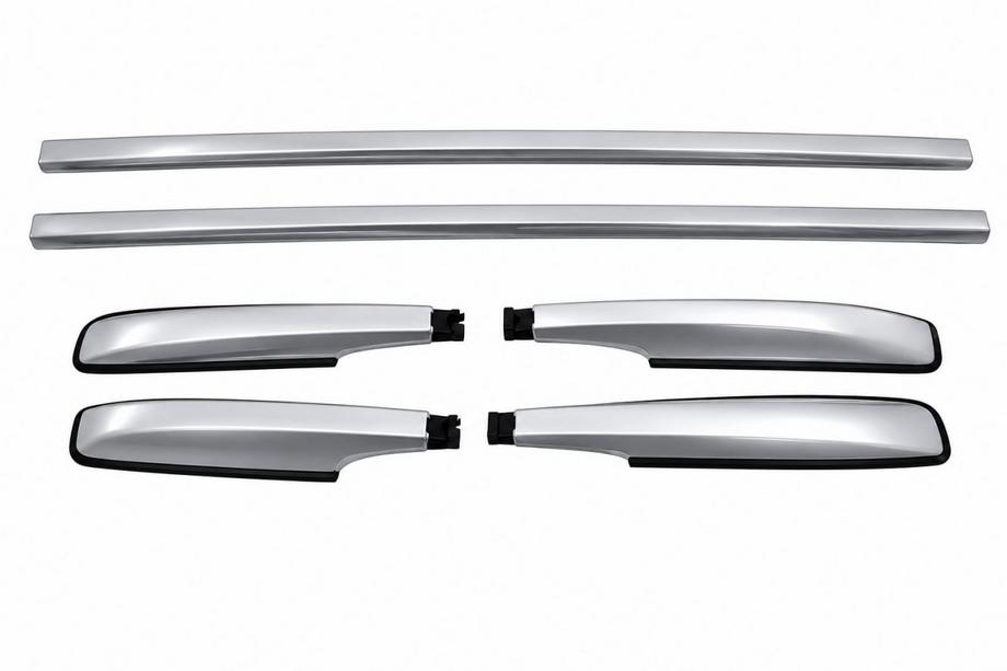 Kia Sportage 2010–2015 Grå OEM takrails (aluminium, limmontering) Image