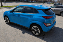 Hyundai Kona 2017–2023 Grå OEM takrails (aluminium, limmontering) foto 2