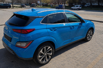 Hyundai Kona 2017–2023 Grå OEM takrails (aluminium, limmontering) foto 3