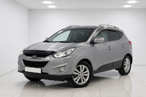 Hyundai IX-35 2010–2015 Grå OEM takrails (aluminium, limmontering) foto 1