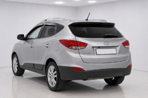 Hyundai IX-35 2010–2015 Grå OEM takrails (aluminium, limmontering) foto 3