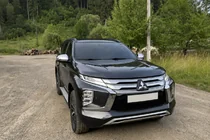 Mitsubishi Pajero Sport 2015– Integrerade takrails svarta OEM (2019-, aluminium) foto 2