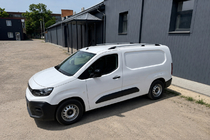 Citroen Berlingo/Multispace 2018– Takrails i krom (turkisk design) Lång, metallfötter foto 2