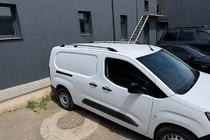 Citroen Berlingo/Multispace 2018– Takrails i krom (turkisk design) Lång, metallfötter foto 3