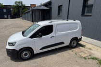 Citroen Berlingo/Multispace 2018– Takrails i krom (turkisk design) Lång, metallfötter foto 5