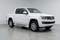 Volkswagen Amarok 2010–2022 Sidosteg Allmond White (2 st, aluminium) foto 1