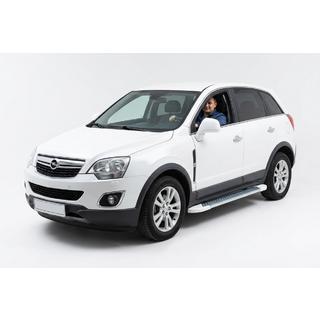 Sidosteg Allmond White (2 st, aluminium) Opel Antara 2006–2017 foto 1