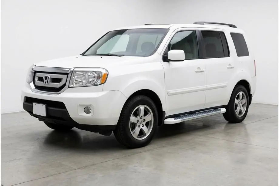 Honda Pilot 2008–2015 Sidosteg Allmond White (2 st, aluminium) Image