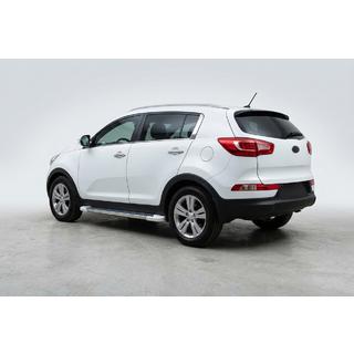 Sidosteg Allmond White (2 st, aluminium) Kia Sportage 2010–2015 foto 1