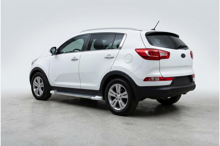 Kia Sportage 2010–2015 Sidosteg Allmond White (2 st, aluminium) Image