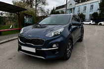 Kia Sportage 2015–2021 Integrerade takrails grå OEM (ABS-plast, montering med lim) foto 1