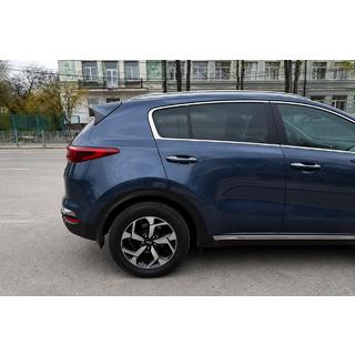 Integrerade takrails grå OEM (ABS-plast, montering med lim) Kia Sportage 2015–2021 foto 2
