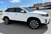 Kia Sorento II XM 2009–2014 Grå OEM takrails (aluminium, limmontering) foto 3