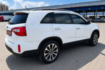 Kia Sorento II XM 2009–2014 Grå OEM takrails (aluminium, limmontering) foto 2